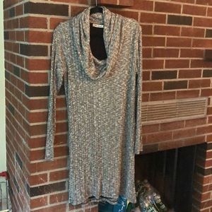 Michael Stars Cowl Neck Swing Dress